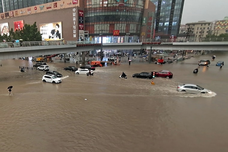Image: Henan province flooding