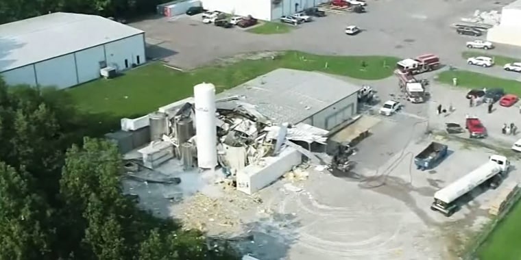 Image: Dippin' Dots Plant explosion