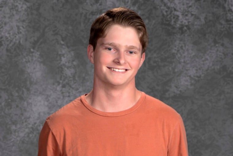 Jack Cantin, 17, whose remains have been found three years after he went missing in a California mudslide.