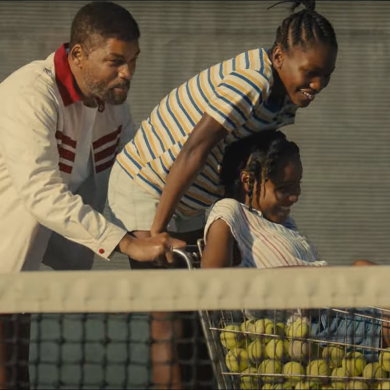Will Smith plays the father of tennis superstars Venus and Serena Williams in the upcoming "King Richard."