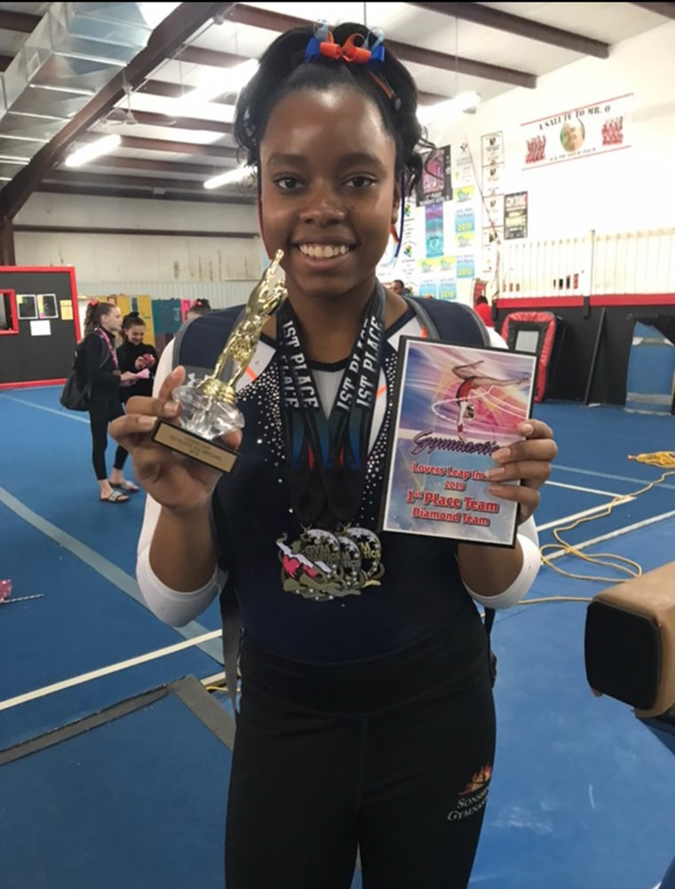 Kaiya Connor quit club gymnastics at age 14. Her mom, Angela, says: "My daughter was at the top of her game and decided to leave club gymnastics. There was a time when I wondered how far she could’ve gone, but it was much more important for her to be happy with her life, and be able to do the things she wanted."