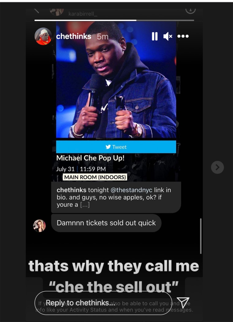 Michael Che's Instagram