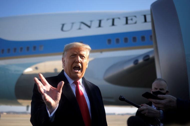 Image: U.S. President Trump departs Washington on travel to Texas at Joint Base Andrews in Maryland