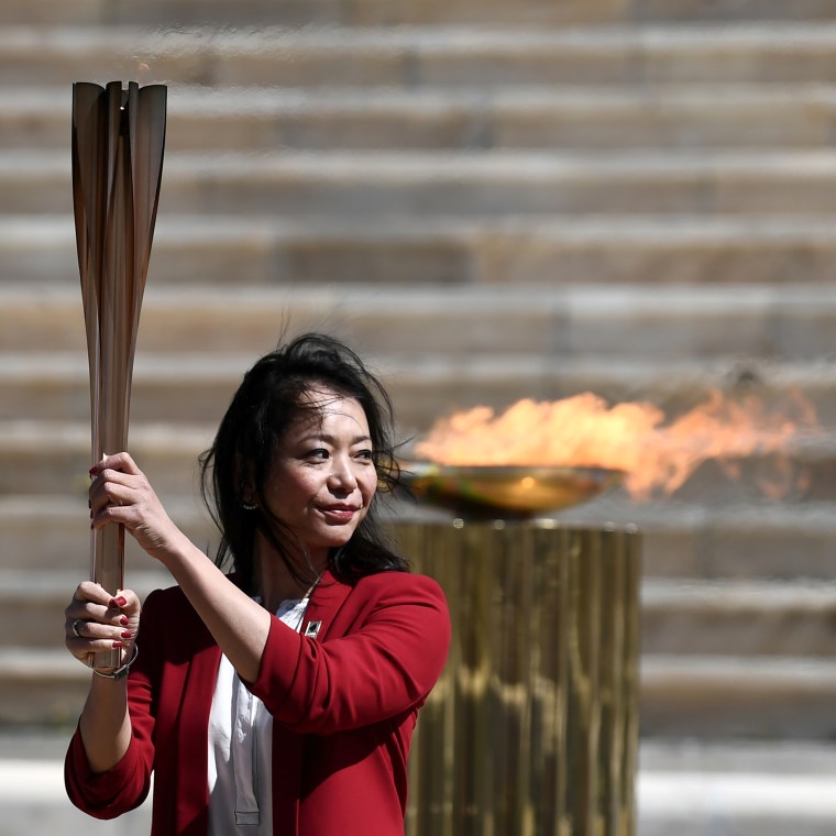 Olympics - Olympic Flame Handover Ceremony