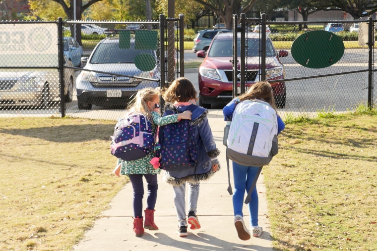 Image: School Children walking