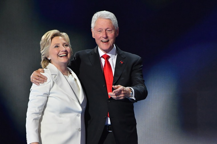 Image: Bill Clinton, Hillary Clinton, 2016 Democratic National Convention - Day 4