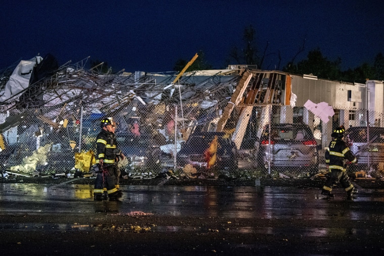 Image: Bensalem, Pa tornado damage
