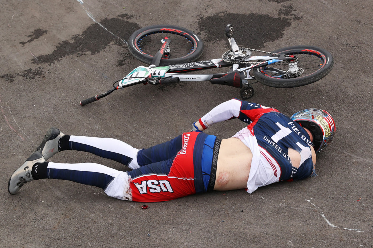 Image: Cycling - BMX Racing - Olympics: Day 7