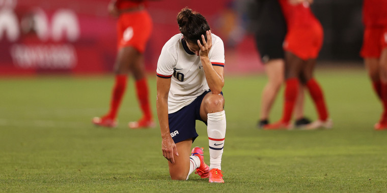 USA v Canada: Women's Football Semifinal - Olympics: Day 10