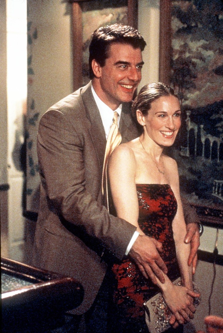 Sarah Jessica Parker and Chris Noth in "Sex and the City"