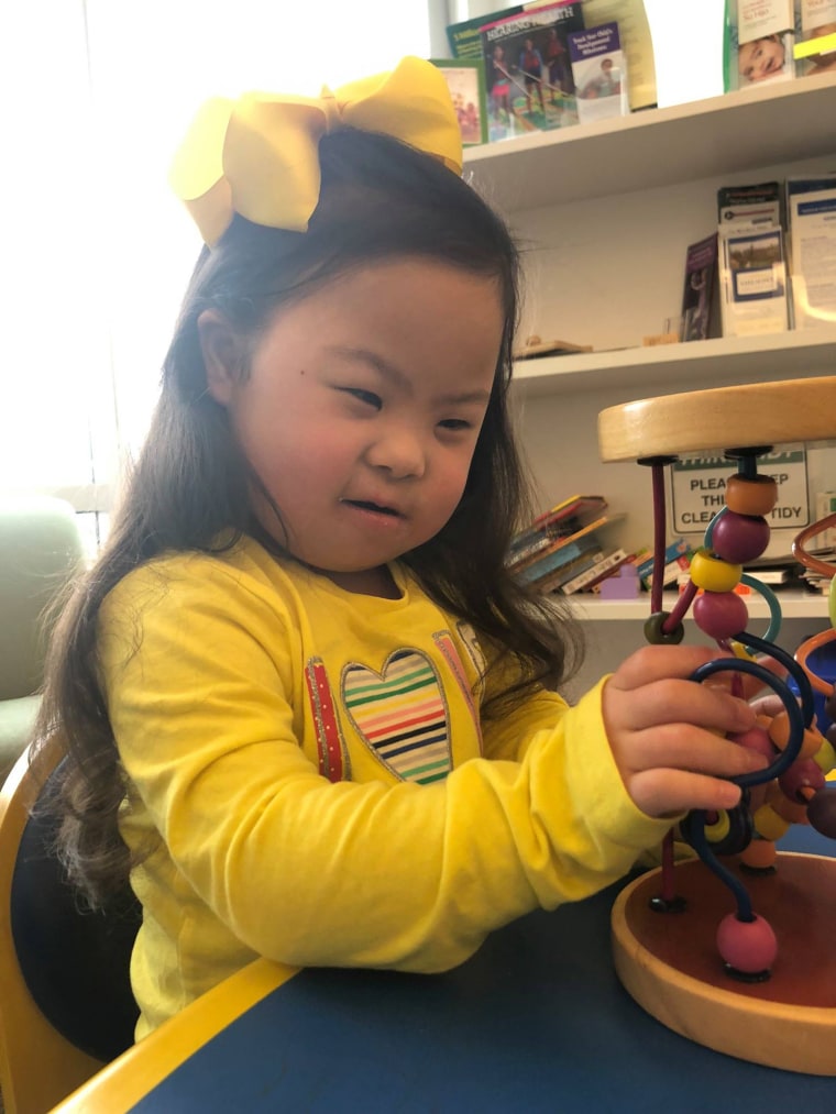 When Austin Carrigg spoke with other families who had kids with Down syndrome, many of them said their children had similar symptoms to Carrigg's daughter, Melanie. Carrigg began wondering if there was a connection. 