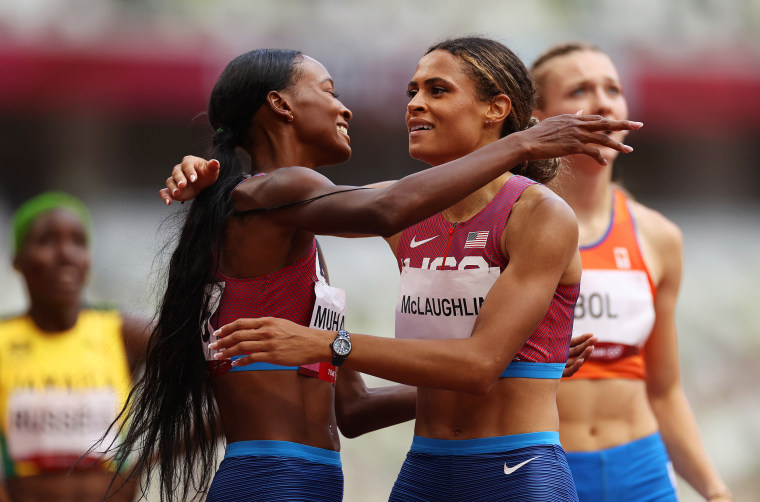 Team USA's Sydney McLaughlin wins gold, sets women's hurdles record