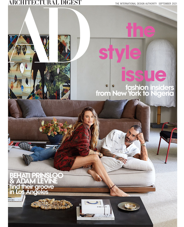 You can see more pictures of the couple's insanely beautiful home in the September issue of Architectural Digest.