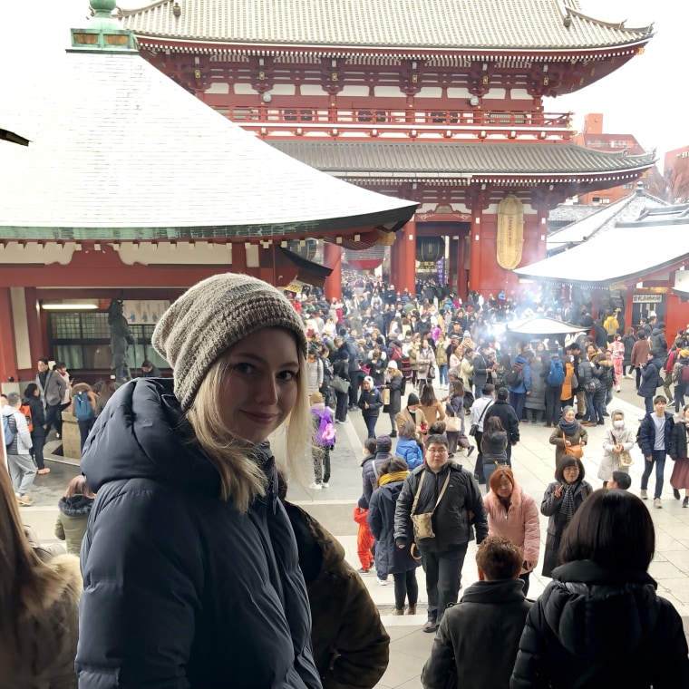 TODAY researcher Phoebe Wiener. "Although it has been bittersweet seeing empty stadium seats and empty streets because of COVID, the magic of Tokyo is still here."
