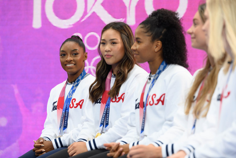 Team USA gymnasts visited TODAY Thursday morning.