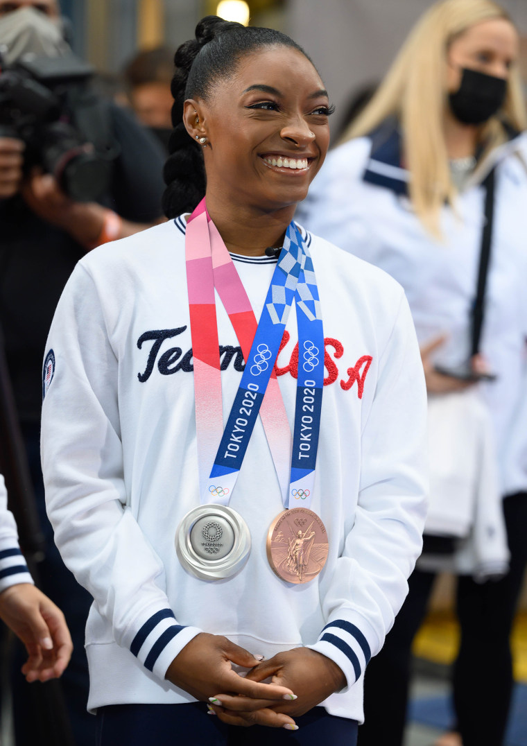 Simone Biles didn't have the experience she expected in Tokyo, but that doesn't mean she has any regrets.