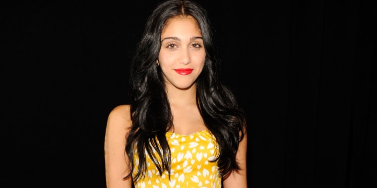 Lourdes Leon is pictured at a Macy's event in New York City on Sept. 20, 2011.