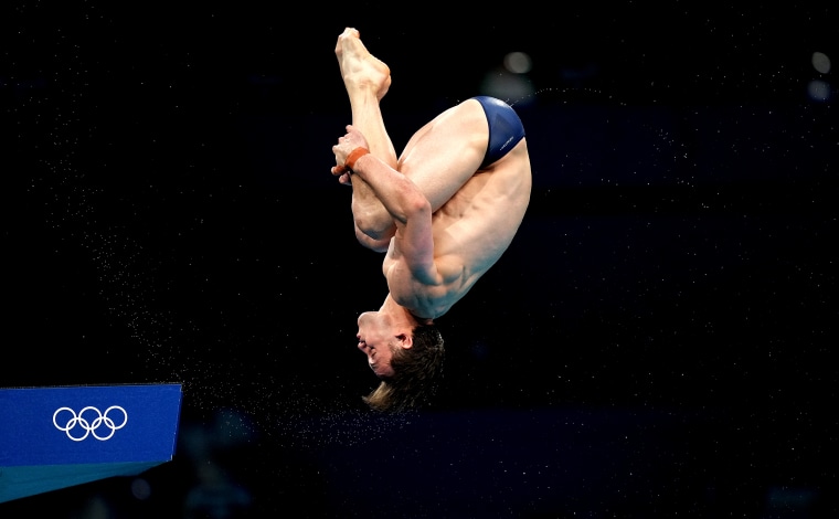 Great Britain's Tom Daley during the Men's 10m Platform Final