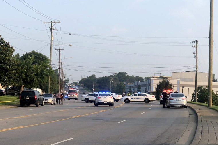At least two people were injured in a shooting at a SmileDirectClub warehouse in Antioch, a district of Nashville on August 3, 2021.