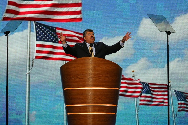 Image: Richard Trumka at the Democratic National Convention in Charlotte, N.C. on Sept. 5, 2012.