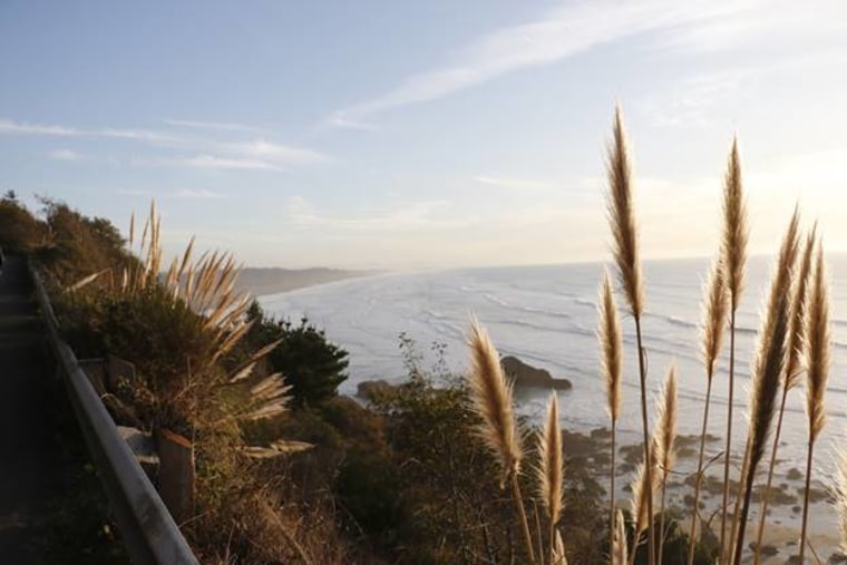 Scenic Drive in Trinidad, Calif. A popular hangout spot for Humboldt State students 15 minutes north of Arcata.