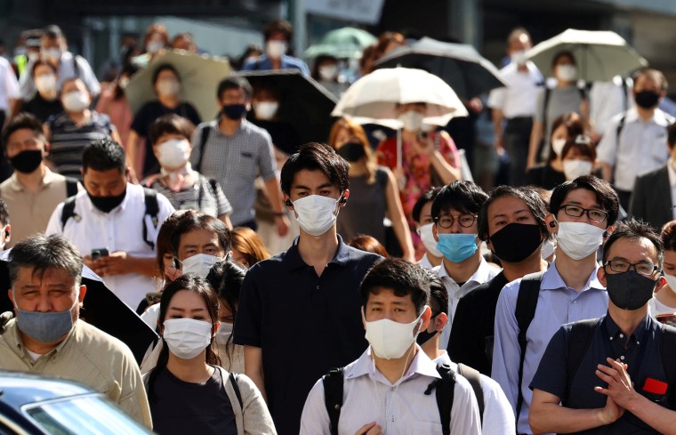 Image: Experts on a Tokyo metropolitan government panel cautioned that infections propelled by the more contagious delta variant have become “explosive” and could exceed 10,000 cases a day in two weeks.