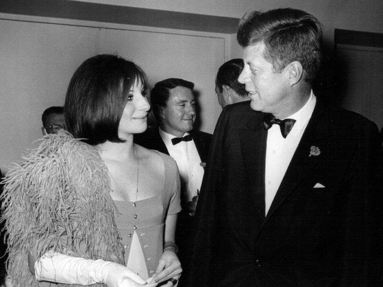 John F. Kennedy, Barbra Streisand
