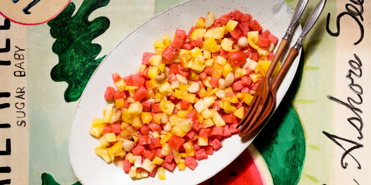 Tomato & Watermelon Salad