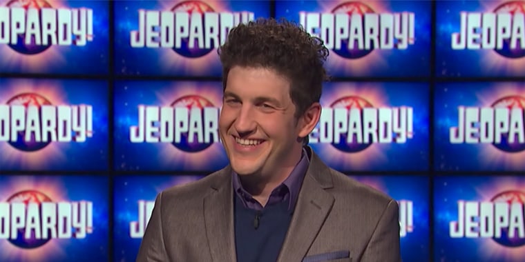 Amodio has many reasons to smile as he continues to steamroll the competition on "Jeopardy!"