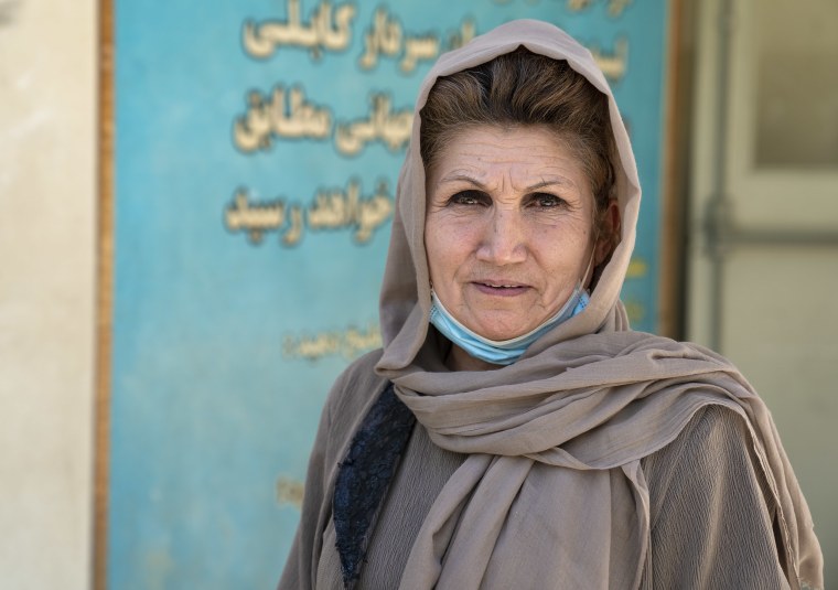 Image: Nasreen Sultani, principal of Sardar-e-Kabuli Girls High School in Kabul Afghanistan.