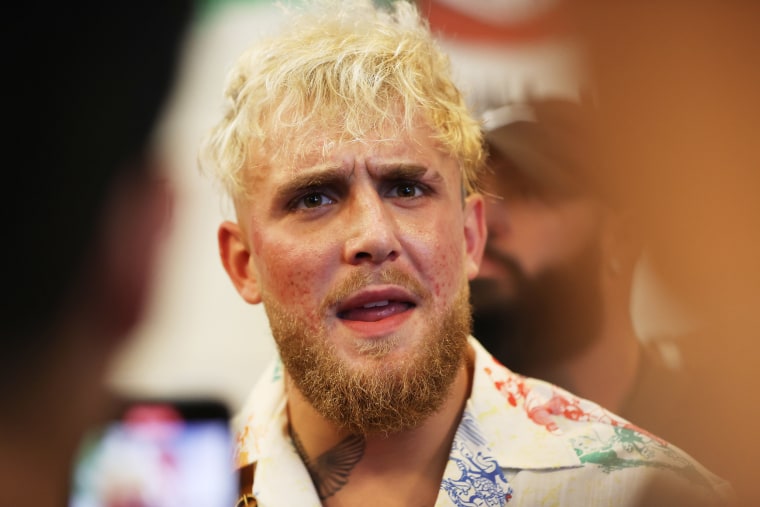 Image: Jake Paul at 5th St. Gym ahead of his August 28th boxing match against Tyron Woodley