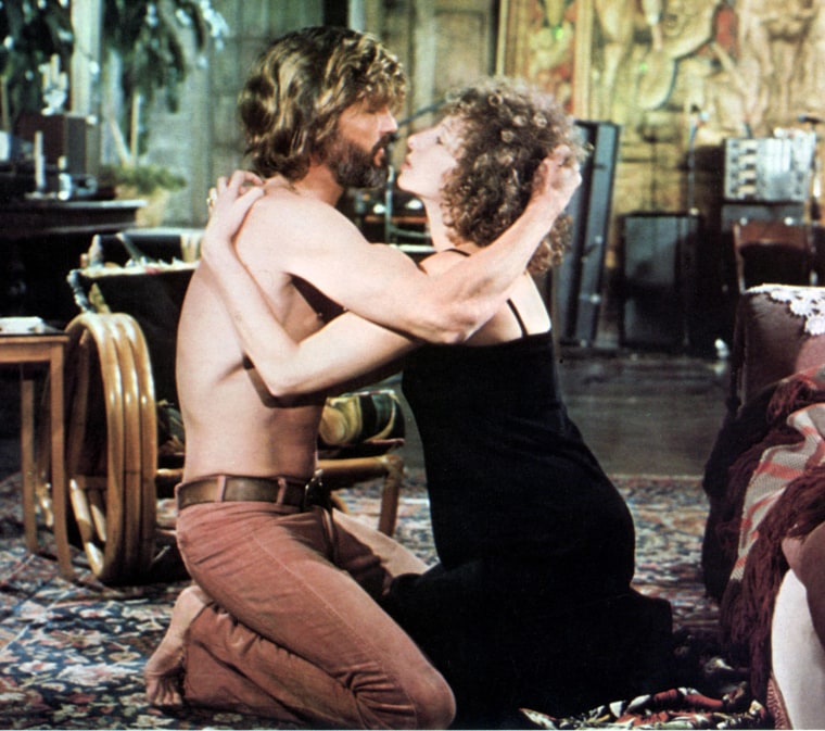 Kris Kristofferson and Barbra Streisand in 1976's "A Star Is Born"