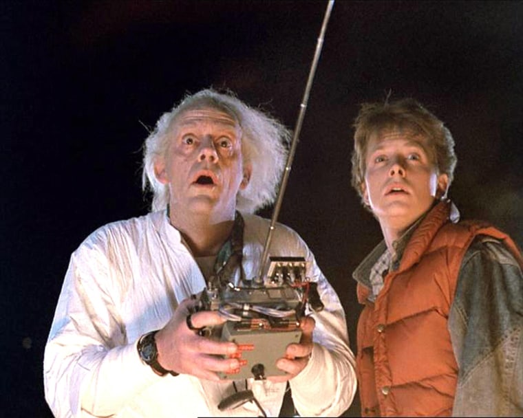 LLOYD,FOX, BACK TO THE FUTURE, 1985