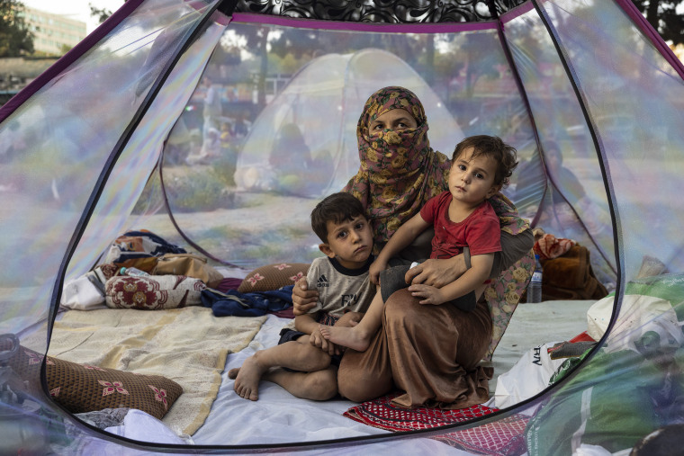 More Displaced Afghans Arrive In Kabul As Taliban Gains Ground