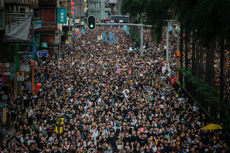 Organizer behind some of the largest protests in Hong Kong disbanded.