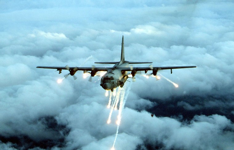 Image: U.S. Air Force Special Forces AC-130 gunship.