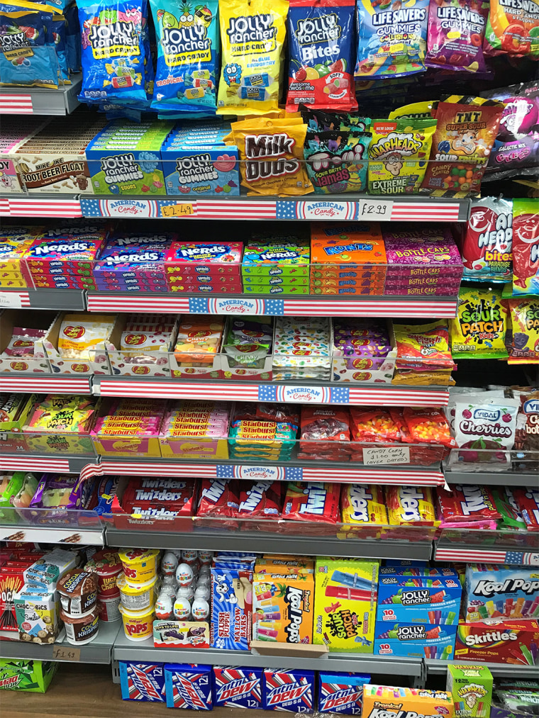 Image: From Jolly Ranchers and Sour Patch Kids to Milk Duds, the Hollywood Candy Store in London's Stoke Newington neighborhood has got it all.