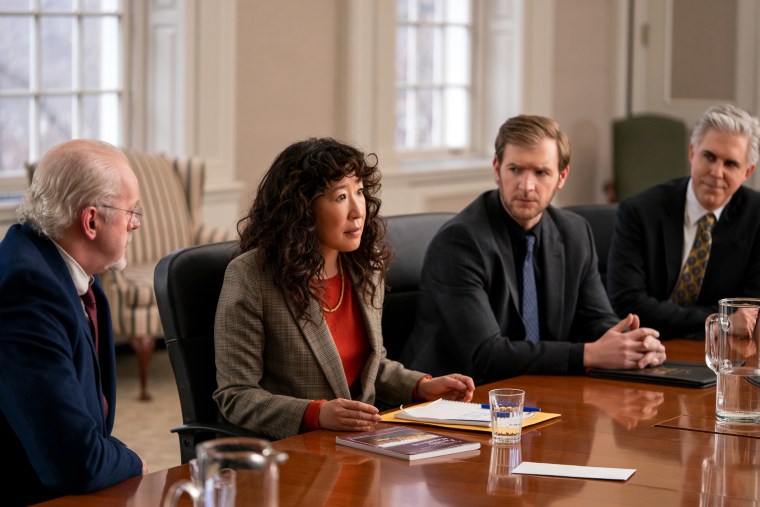 Image: David Morse, Sandra Oh, Cliff Chamberlain and Ian Lithgow in "The Chair."