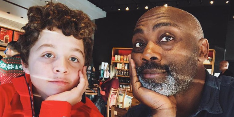 North Carolina dad Peter Mutabazi, right, began the process of trying to adopt Anthony, left, after serving as his foster parent.