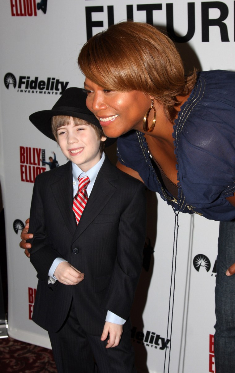 Matthew Mindler and Queen Latifah