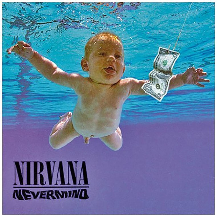 Man photographed as baby on 'Nevermind' cover sues Nirvana