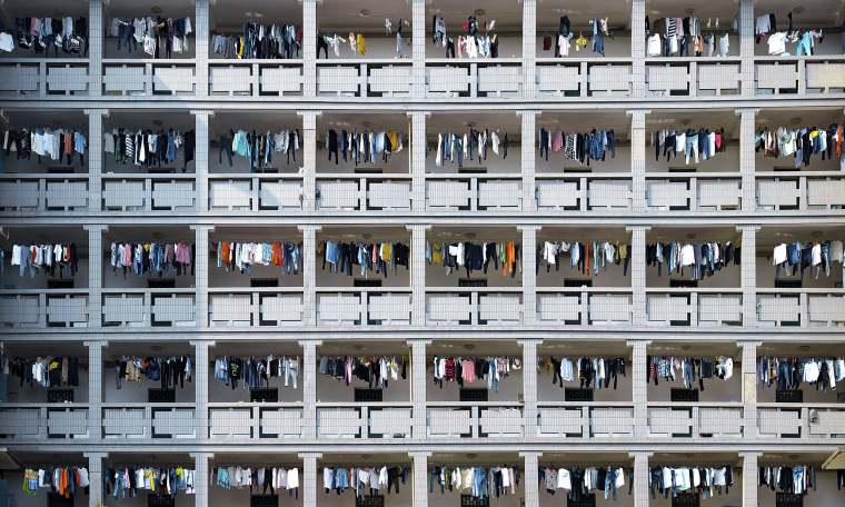 Image: An apartment building in Chongqing, the largest municipality in southwest China.