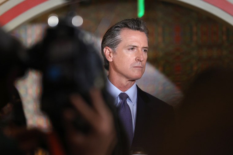 California Governor Newsom Meets With Bay Area AAPI Leaders