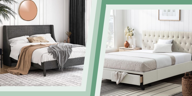 16 Best Bed Frames Starting At 99 This, Can You Put Two Mattress On A Platform Bed Frame