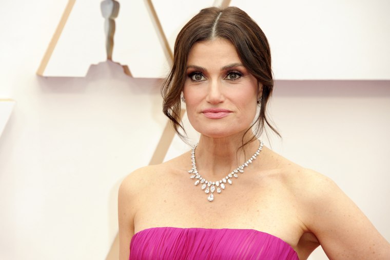 Idina Menzel arrives at the 92nd Annual Academy Awards at Hollywood and Highland on February 09, 2020.