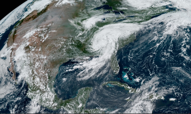 Image: Tropical depression Ida on Aug. 31. 2021.