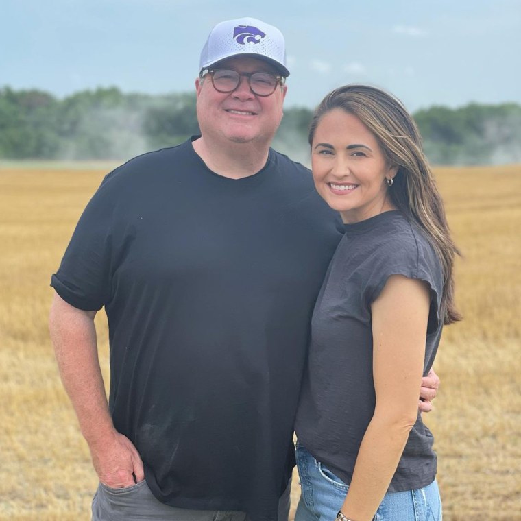 Eric Stonestreet and fiancee Lindsay Schweitzer