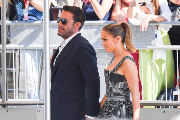 Jennifer Lopez, Ben Affleck in Venice for Venice International Film Festival