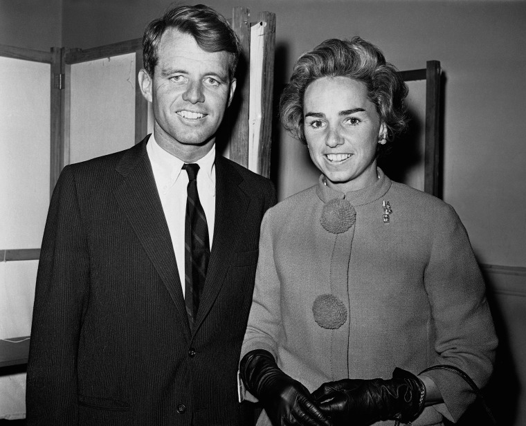 Robert F. Kennedy and his wife, Ethel, in 1960.