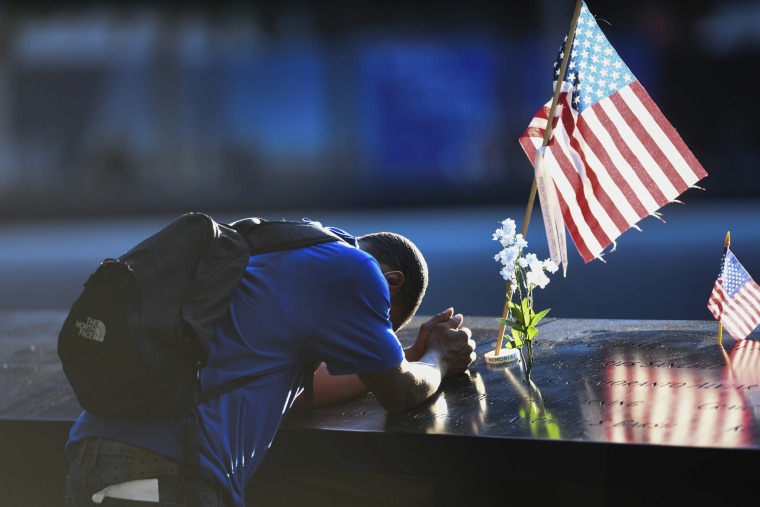 NY: 20th Anniversary of the September 11th terrorist attacks at Ground Zero
